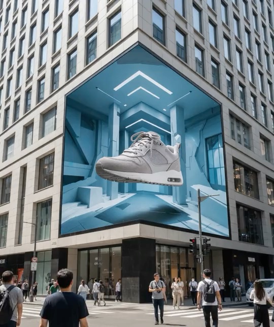 3D Naked-Eye AD