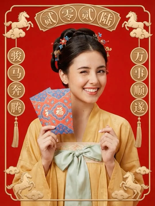 Golden Horse Lunar New Year