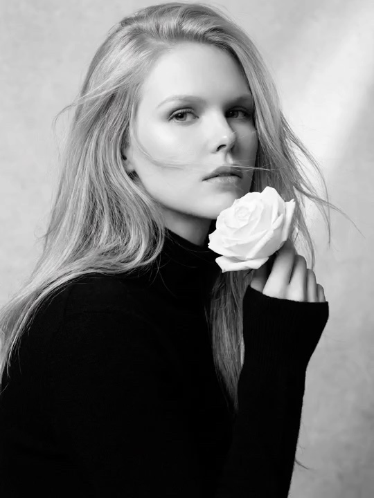 Portrait with Rose