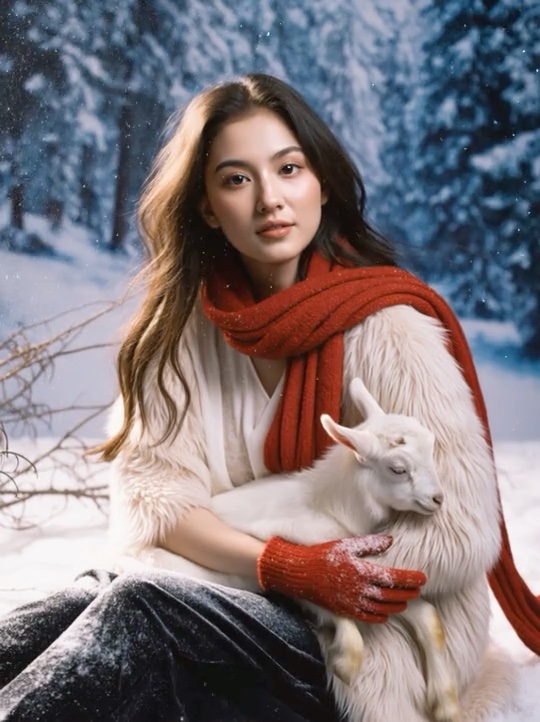 Scarlet And Snow